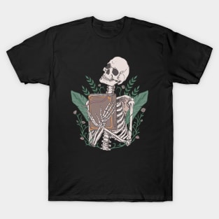 Book Obsessed Skeleton T-Shirt